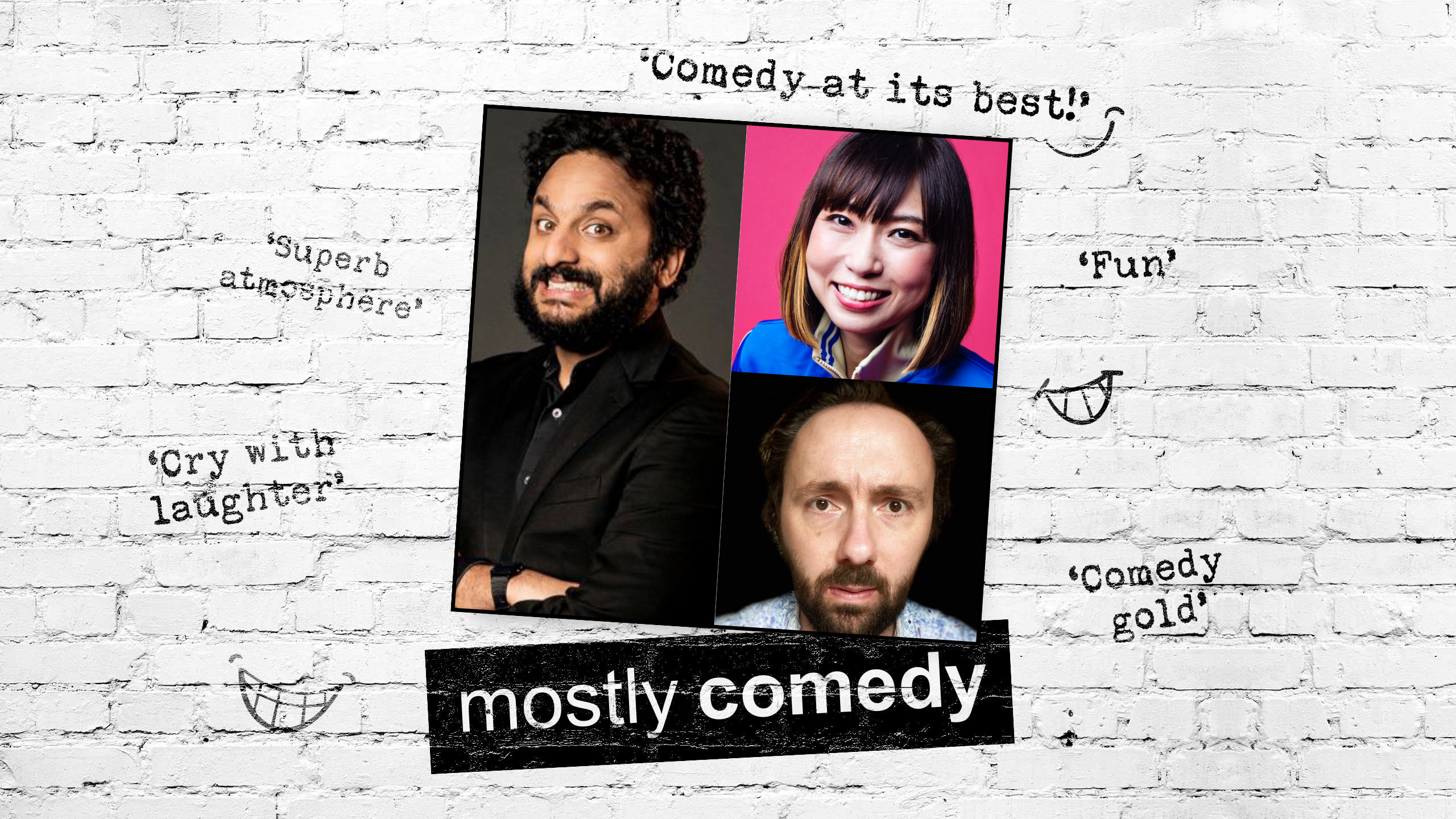 Mostly Comedy – April 2024
