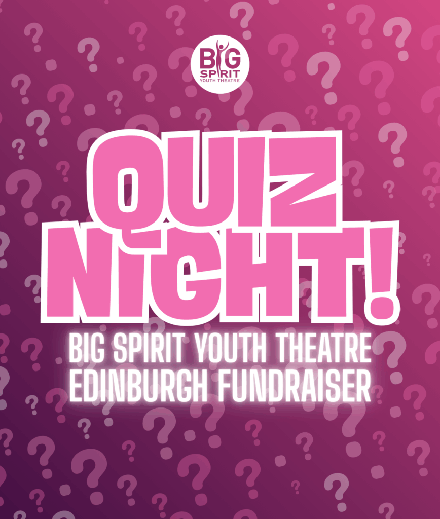 Edinburgh Fundraiser Quiz Night Poster Image